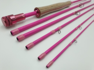 A&M Travel # 5/6 Hot Pink 9'1 ft  - 6 pc