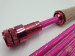 A&M Travel # 5/6 Hot Pink 9'1 ft  - 6 pc