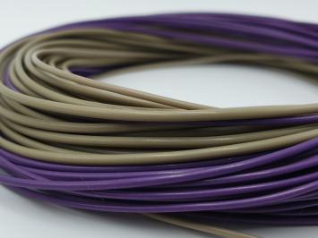 A&M WF9 Pike Fly line Intermediate  - Purple / Camo