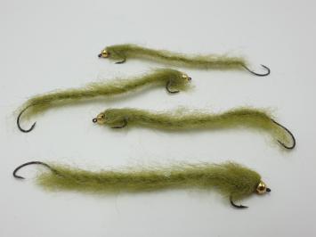Size 8  Børstemark Ragworm Olive UV