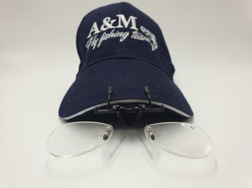 A&M Clip On Vergrootglas / Magnifier 2.50 für Cap