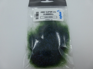 Sybai Fine UV Ice Dubbing Dark Green