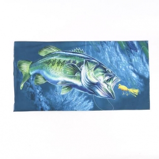 A&M 3 -D Seamless Headwear Buff - BASS