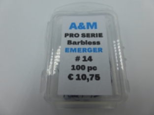 Emerger Size 14 Pro Serie Barbless - 100 pc