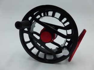 A&M FD Fly Reel # 7/8 Black/Red