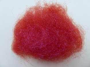 Sybai Fine UV Ice Dubbing Raspberry