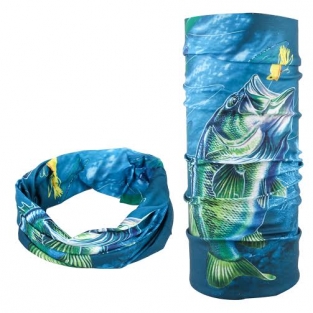 A&M 3 -D Seamless Headwear Buff - BASS