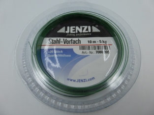 Jenzi Stahl Vorfach 10 m - 5 Kg