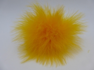 Blood Quill Marabou Sunburst Yellow