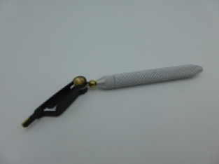 A&M Rotary Hackle Plier - Silver Alu