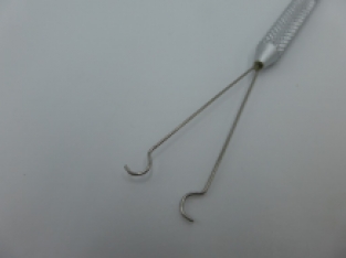 A&M Split Wire Dubbing Twister - Silver Alu